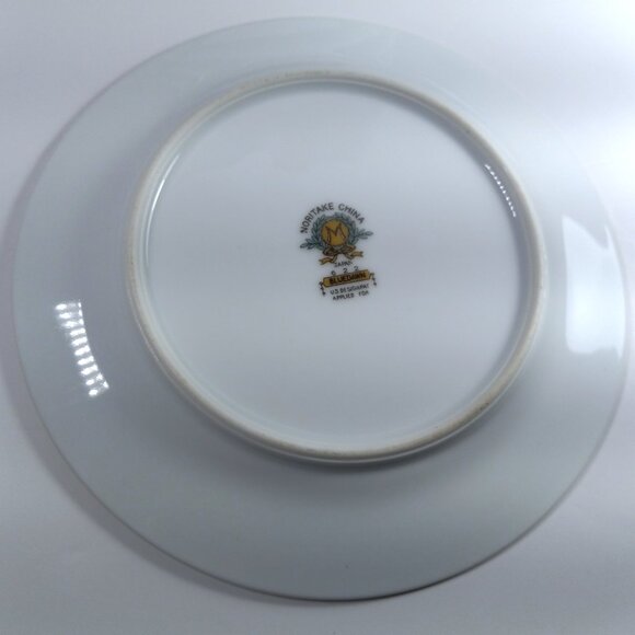 Noritake Blue Dawn Bread & Butter Plates Vintage Porcelain Transferware 6 3/8 in - Picture 6 of 11